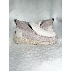 Hey Dude Denny Cozy Booties Slippers Women's SZ 7 TAN